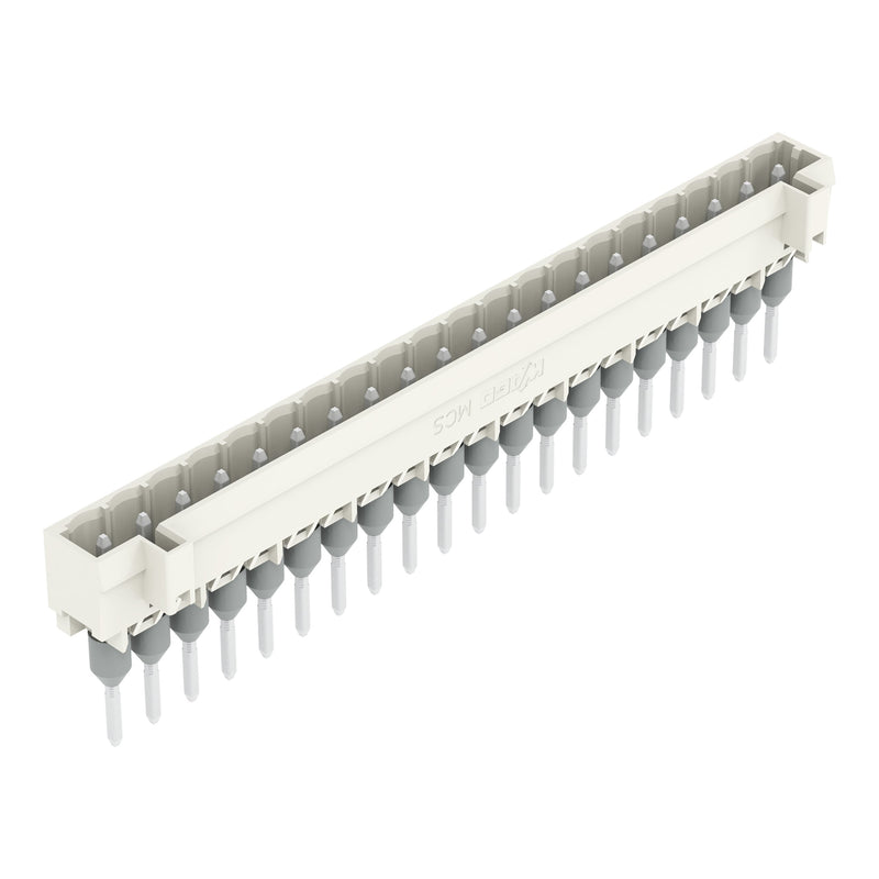 WAGO - Ein- und mehrpolige Klemmenleiste Stiftleiste f.Reihenklemm. 721-180/003-000 1,2x1,2mm,gerade,lgr − 50 Stück