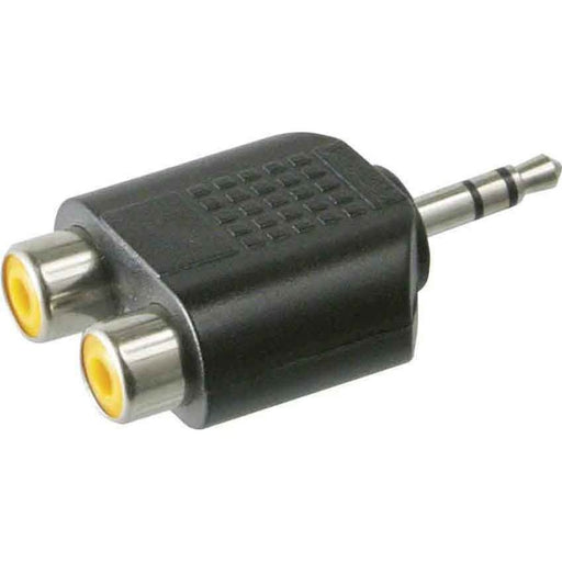 Goobay - Kommunikationstechnik-Adapter Adapter 11604 2xKuppl.1x3,5mmStec − 10 Stück