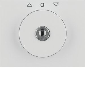 Berker - Abdeckung/Bedienelement für Installationsschalterprogramme Zentralstück m Schloss 1079710900 für Jal. K.1 pw
