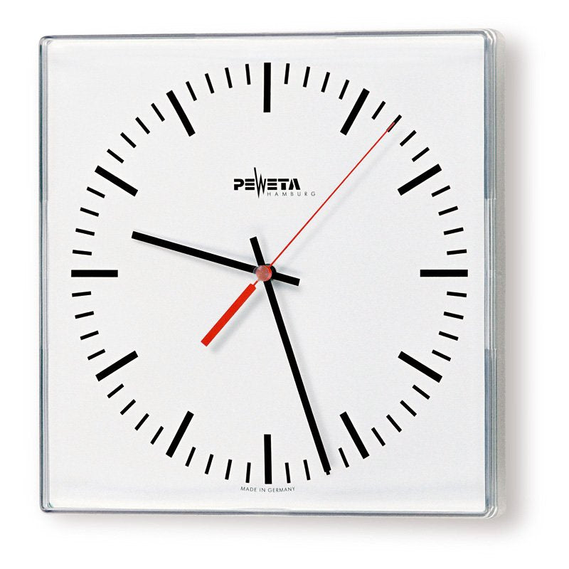 Peweta - Uhr Quarz-Batterie-Uhr 41.280.331 innen,1,5V,325x325mm