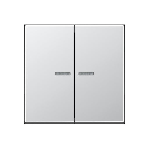Jung - Bedienelement intelligent Taster 2fach BT A 17102 AL JUNG HOME