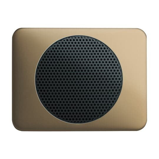 Busch-Jaeger - Einsatz/Abdeckung für Kommunikationstechnik Zentralscheibe bronze 8253-21 f.EB-Lautsprecher