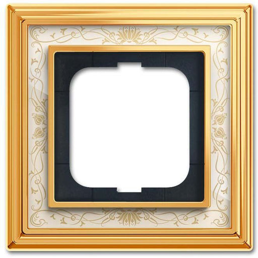 Busch-Jaeger - Abdeckrahmen Abdeckrahmen 1721-836-500 ms-pol.Dekor elf-ws − 1 Stück by Busch-Jaeger
