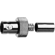Telegärtner - Koax-Steckverbinder BNC-Kabelbuchse 100023378 50Ohm cr/cr − 5 Stück