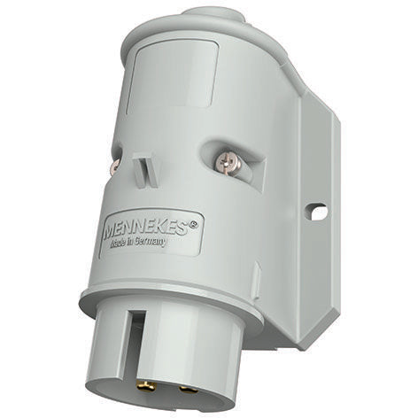 Mennekes - CEE-Gerätestecker (IEC 60309) Wandstecker 1972 32A,2p,10h,50V,IP44 − 10 Stück