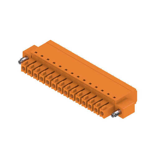 Weidmüller - Kabelsteckverbinder für Leiterplattensteckverbinder Verbinder Buchsenleiste BCF 3.81/#1970730000 3.81mm − 50 Stück