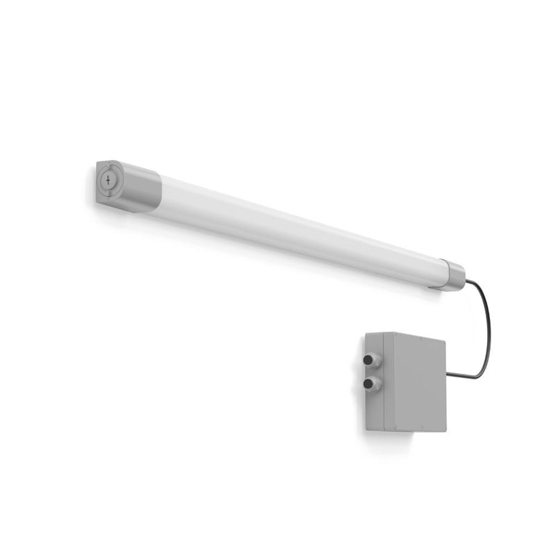 RZB - Sicherheitsleuchte LED-Feuchtraumleuchte 672576.009 840, ML, EB 3h, grau