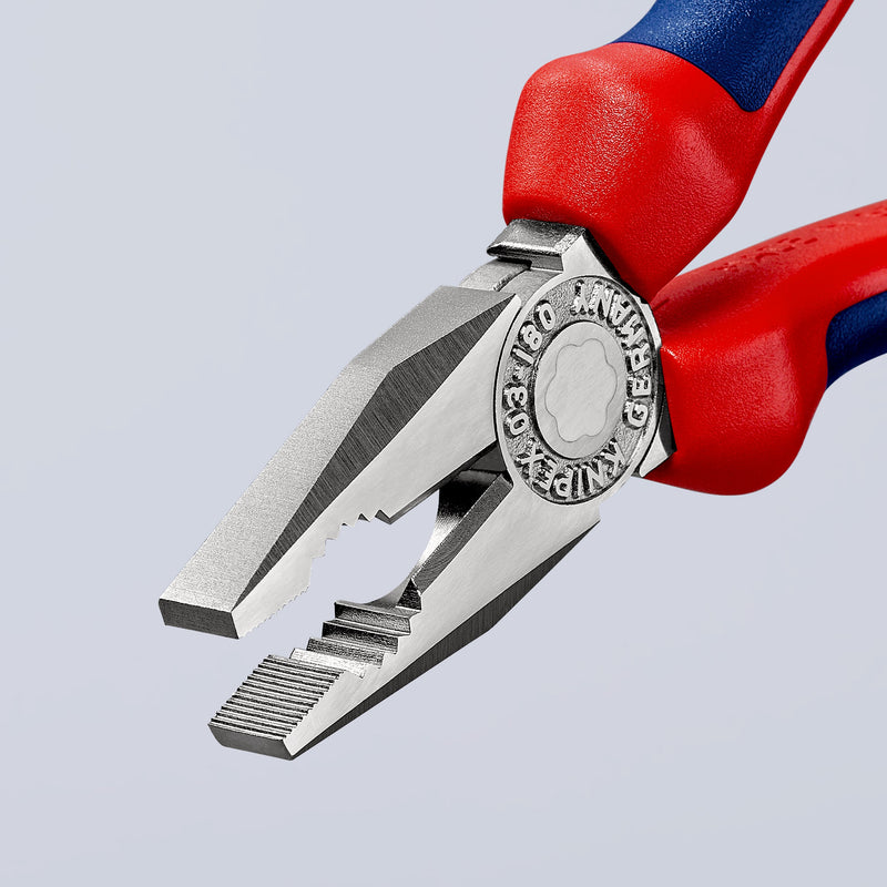 Knipex - Kombizange 03 05 180 verchromt, 180mm