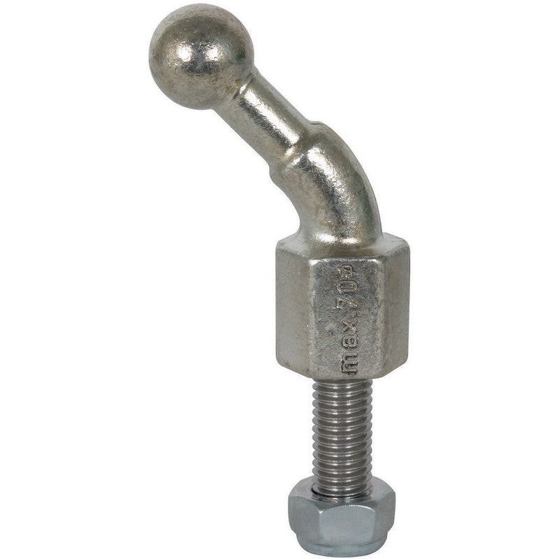 DEHN - Festpunkt für EuK-Vorrichtung Kugelfestpunkt KFP 20 W45 M12 35SSM D20mm 45Gr. abgew