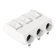 WAGO - Ein- und mehrpolige Klemmenleiste THR-Leiterplattenklemme 2061-1643/998-404 Drücker,1,5 mm²,weiß − 2880 Stück