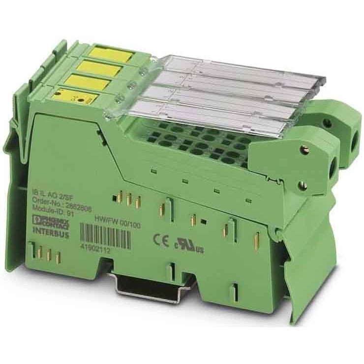 Phoenix Contact - Feldbus, Dez. Peripherie - Analoges Ein-/Ausgangs-Modul Inline-Klemme IB IL AO 2/ #2862194 analoges E/A-Modul