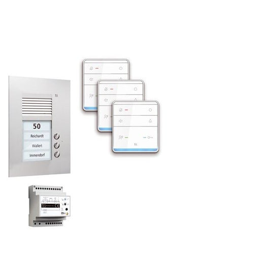 TCS Tür Control - Türsprech-Set pre:pack Audio UP 3WE PPUF03-EN/01 m.Außenstation PUK