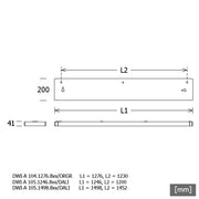 LTS Licht&Leuchten - Decken-/Wandleuchte LED-Deckenleuchte DWIA104.1276.830O.ws 830, ws