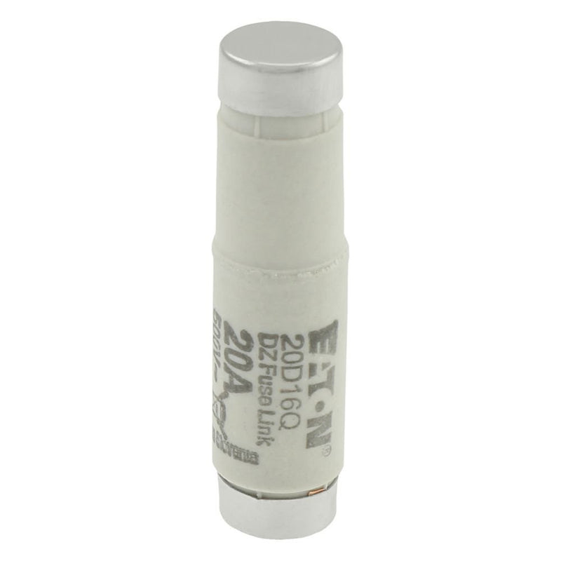Eaton - D-Sicherungseinsatz Sicherungseinsatz Nieders. FUSE 20A D#20D16Q 20A AC 500V 50kA − 10 Stück