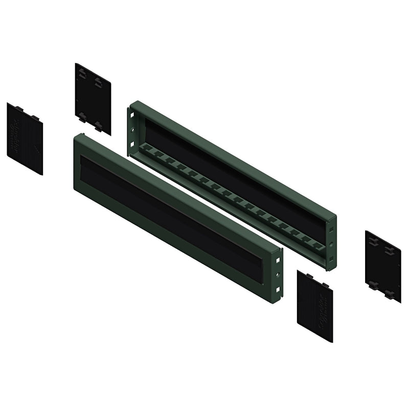 Schneider Electric - Sockel/Sockelelement (Schaltschrank) Bürstensockelelement SF NSYSPB6100 100x600x600mm