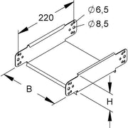 Niedax - Bogen für Kabelrinne Gelenkstücke RGE 60.300 F