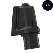 Walther Werke - CEE-Gerätestecker (IEC 60309) CEE NEO Wandgerätestecker FW710307CC schräg 16A 3P 7h
