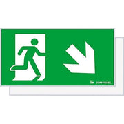 Zumtobel Group - Piktogramm für Not-/Hinweisleuchte Rettungszeichen PURESIGN150#22900439 ASI/ESI/RSI 1500 1RU