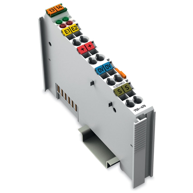WAGO - Feldbus, Dez. Peripherie - Analoges Ein-/Ausgangs-Modul Analog Eingangsklemme 750-476 2-Kanal +-10V