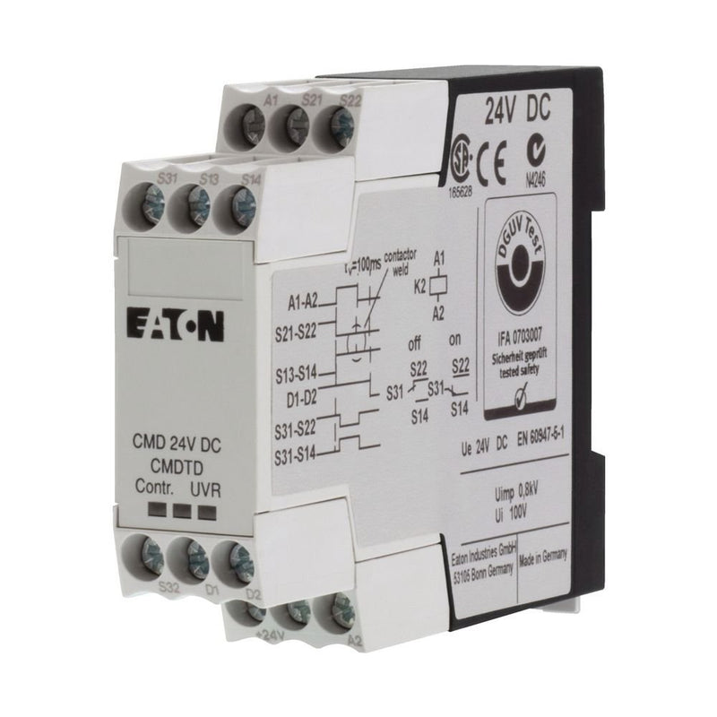 Eaton - Hilfsschütz, Relais Schützüberwachungsrelais CMD(24VDC) 24V DC-betätigt