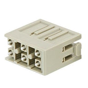 Harting - Kontakteinsatz für Rechtecksteckverbinder Einzelmodul Han LC 09140064701 Stift Polycarbonat − 2 Stück