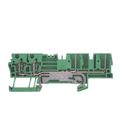 Weidmüller - Durchgangs-Reihenklemme Klemme ZTPE 2.5/4AN/2 Federanschl.,2.5mm² − 50 Stück