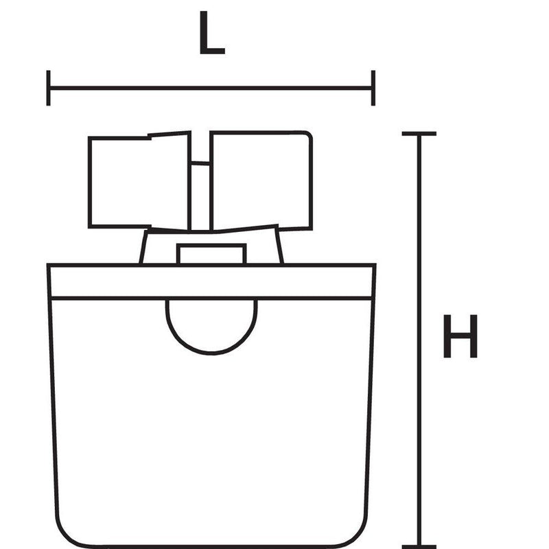HellermannTyton - Verbindungs-/Übergangsmuffe Gel-Kabelgarnitur Relilight #435-01653 V31.5 U1 PA66V0BK10