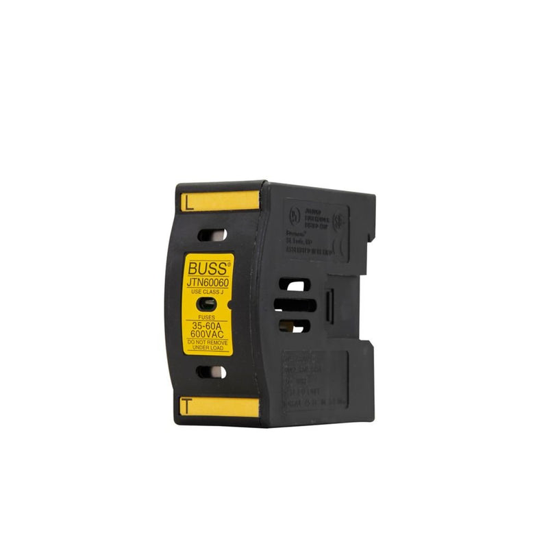 Eaton - Halter für zylindrische Sicherung Sicherungshalter JTN60030 30 A, AC 600 V − 12 Stück