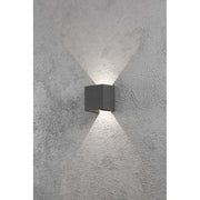 Gnosjö Konstsmide AL - Decken-/Wandleuchte LED-Wandleuchte 7959-370 anthrazit