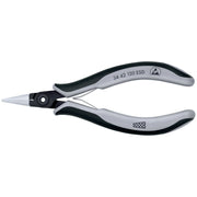 Knipex - Flachzange Präz.-Elektron.-Greifzange 34 42 130 ESD 130mm
