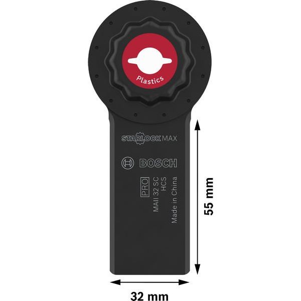 Bosch - Blatt für Oszillierer PRO MAII 32 SC Blatt für 2608669142 Multifunktionswerkze