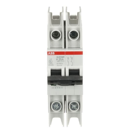 ABB Stotz S&J - Leitungsschutzschalter Sicherungsautomat SU202MR-K25 10kA, 25A, 2P, RTT