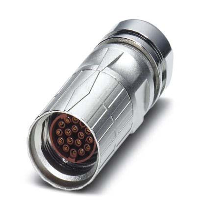 Phoenix Contact - Rundsteckverbinder, feldkonfektionierbar (Industriesteckverbinder) Kabelsteckverbinder ST-17S1N8A8003S