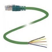 Pepperl+Fuchs Fabrik - Konfektioniertes Sensor-Aktor-Kabel Kabelstecker V45G-C5-GN1M-PUR-E1S Ethernet − 1 Stück