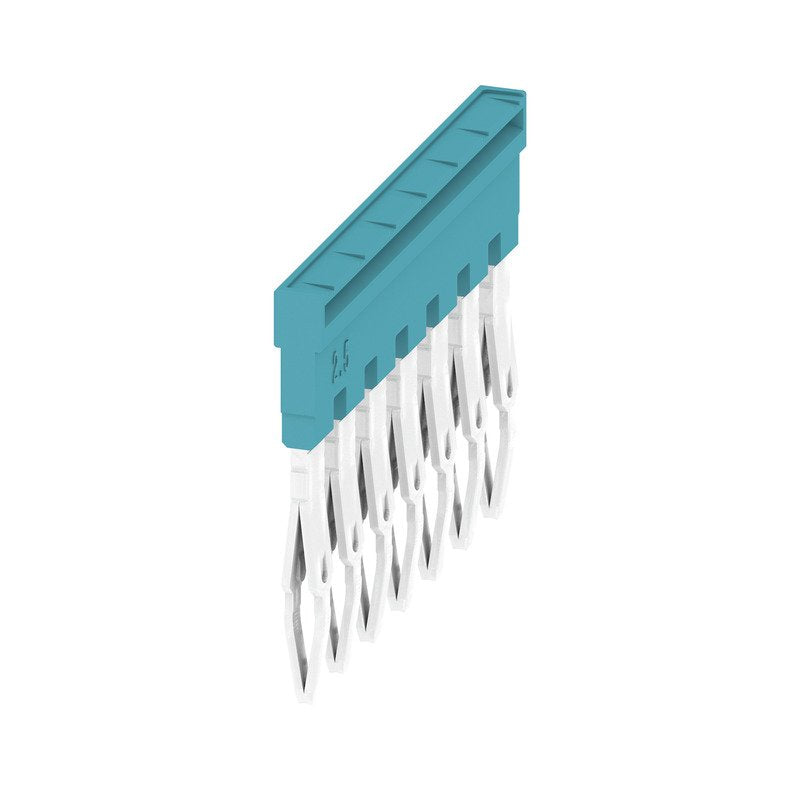 Weidmüller - Querverbinder/Brücker für Reihenklemme Querverbinder ZQV 2.5N/7 BL gesteckt − 20 Stück