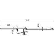 DEHN - Spannungsprüfgerät Spannungsprüfer PHE4 20 S ZK 20kV 50 Hz Kat. S