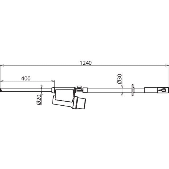 DEHN - Spannungsprüfgerät Spannungsprüfer PHE4 20 S ZK 20kV 50 Hz Kat. S