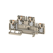 Weidmüller - Durchgangs-Reihenklemme Mehrstock-Reihenklemme A2T 4 VL PUSH IN, 4 mm² − 50 Stück
