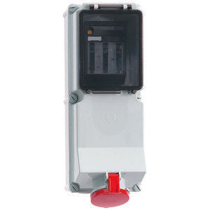 Bals Elektrotech - CEE-Steckdose abschaltbar, abgesichert (IEC 60309) Wandsteckdose abgesichert 15154 63A 5p 400V 6h IP44