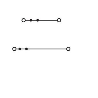 WAGO - Installations-Etagenklemme Installationsetagenklemme 2003-6642 4mm² grau L/L