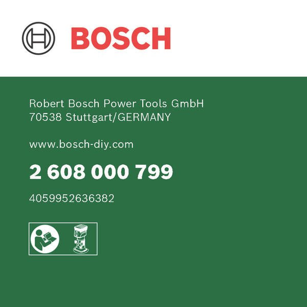 Bosch - Systemzubehör für Fräsen (Akku/elektrisch) Spannhülse 8 mm für 2608000799 Advanced TrimRouter