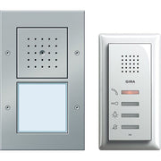 Gira - Türsprech-Set Einfam.haus-Paket 049543 Audio alu