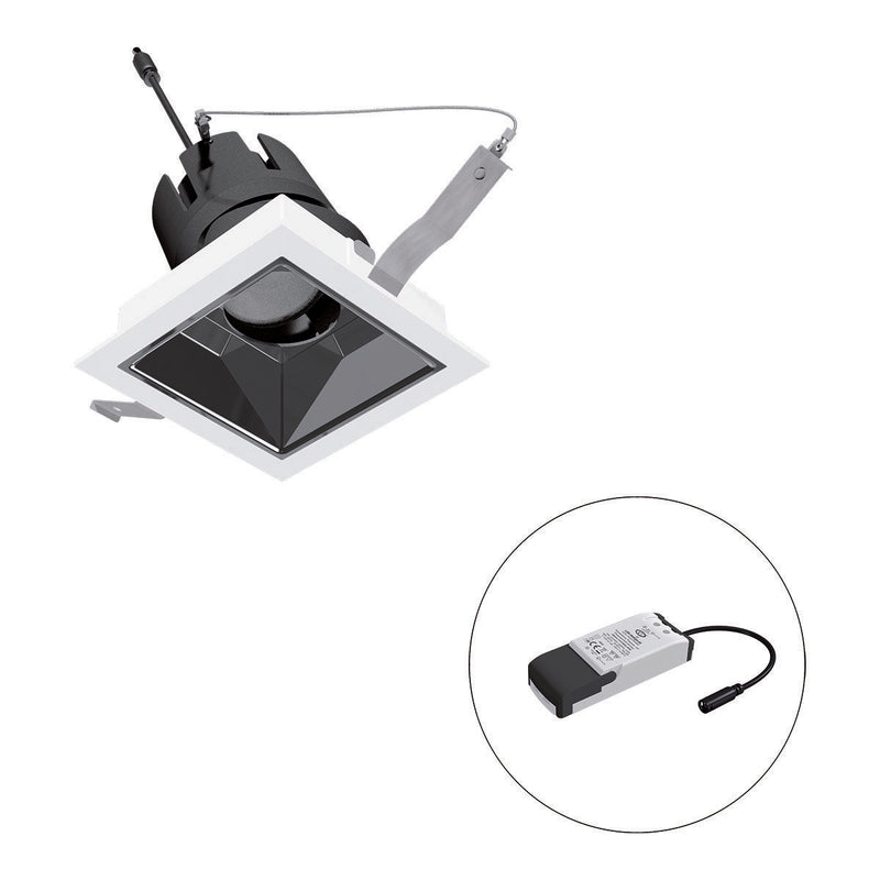 EVN Lichttechnik - Downlight/Strahler/Flutlicht LED-Einbauleuchte modular F04R11SM0627L24P Konfigurationstype