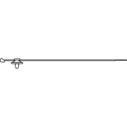 HellermannTyton - Kabelbinder Befestigungsbinder 150-93100(500) 200x4,6 schwarz − 500 Stück