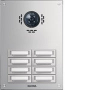 Elcom - Klingeltableau für Türkommunikation AP-Türstation TAP-8/2 Stabila alu f.BTC 8/2 AP