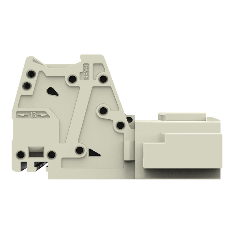 WAGO - Ein- und mehrpolige Klemmenleiste 1-Leiter-Stiftleiste 831-3209/109-000 CAGECLAMP,10mm²,lgr − 12 Stück