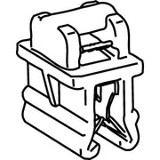 HellermannTyton - Kabelbinder Befestigungsbinder T50ROSEC9-MC5-BK-D1 − 500 Stück
