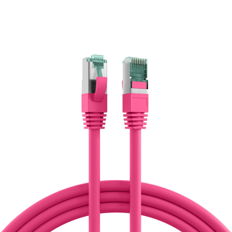 EFB-Elektronik - Patchkabel Kupfer RJ45 Patchkabel Cat.6A MK6001.10MA magenta 10m