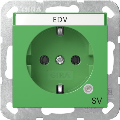 Gira - Steckdose SCHUKO-Steckd. Kontroll GN 4452107 + BSF SV