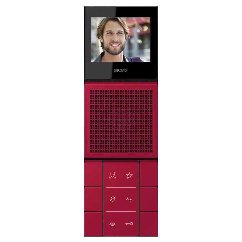 Jung - Innenstation für Türkommunikation SIB Video-Innenstation SI VI LC 627 229 LS 32100